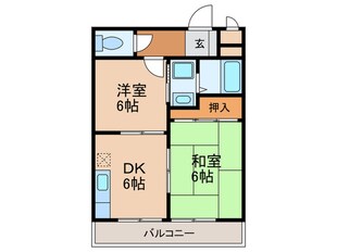 ウィールシルベスタスの物件間取画像